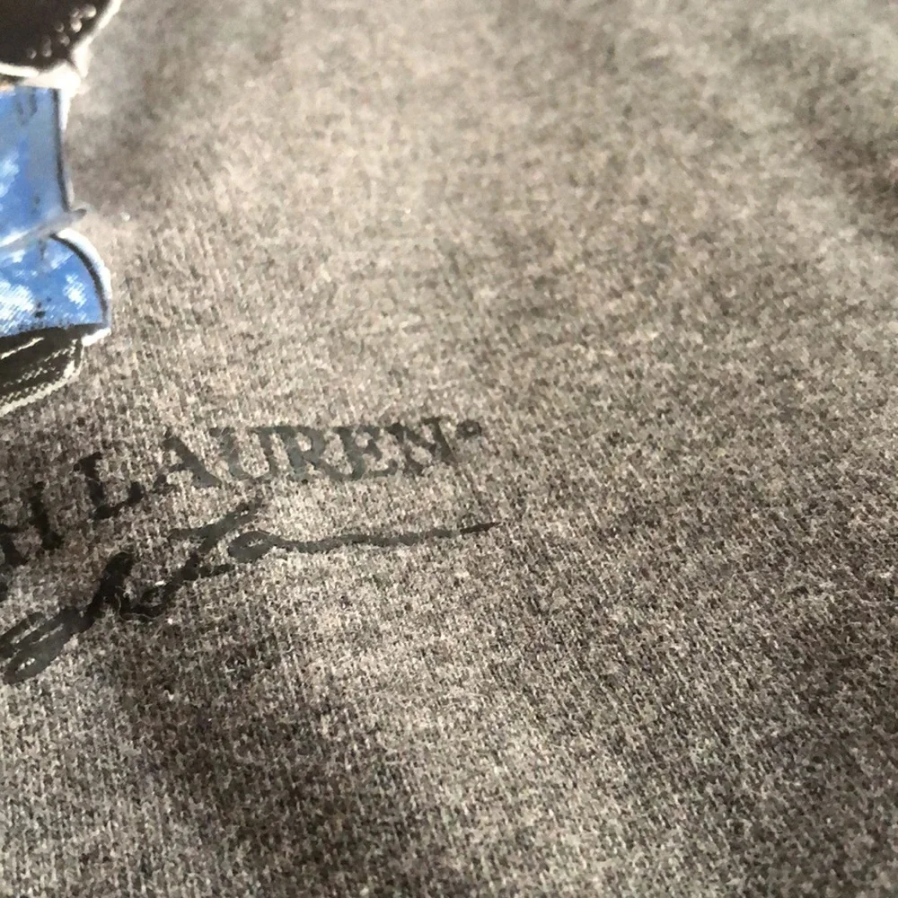 Ralph Lauren Polo Bear by RALPH LAUREN Gray Hoodie Tuxedo Bear Polo Bear